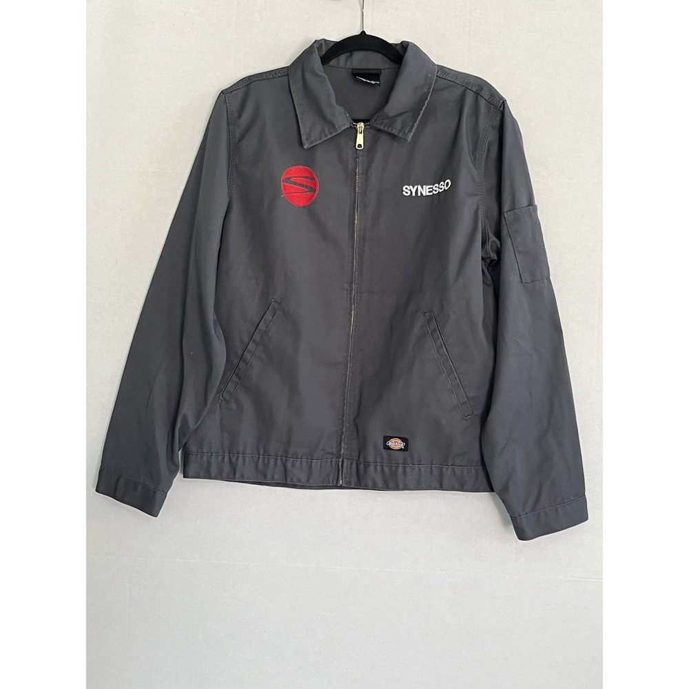 Dickies /supresor Men's Medium Gray Polyester Cotton Work Jacket